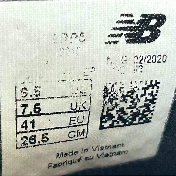 New Balance Womens Blk/Purple Fresh Foam Hierrro V5 Trail Running Shoes SZ 9.5 - Picture 11 of 11